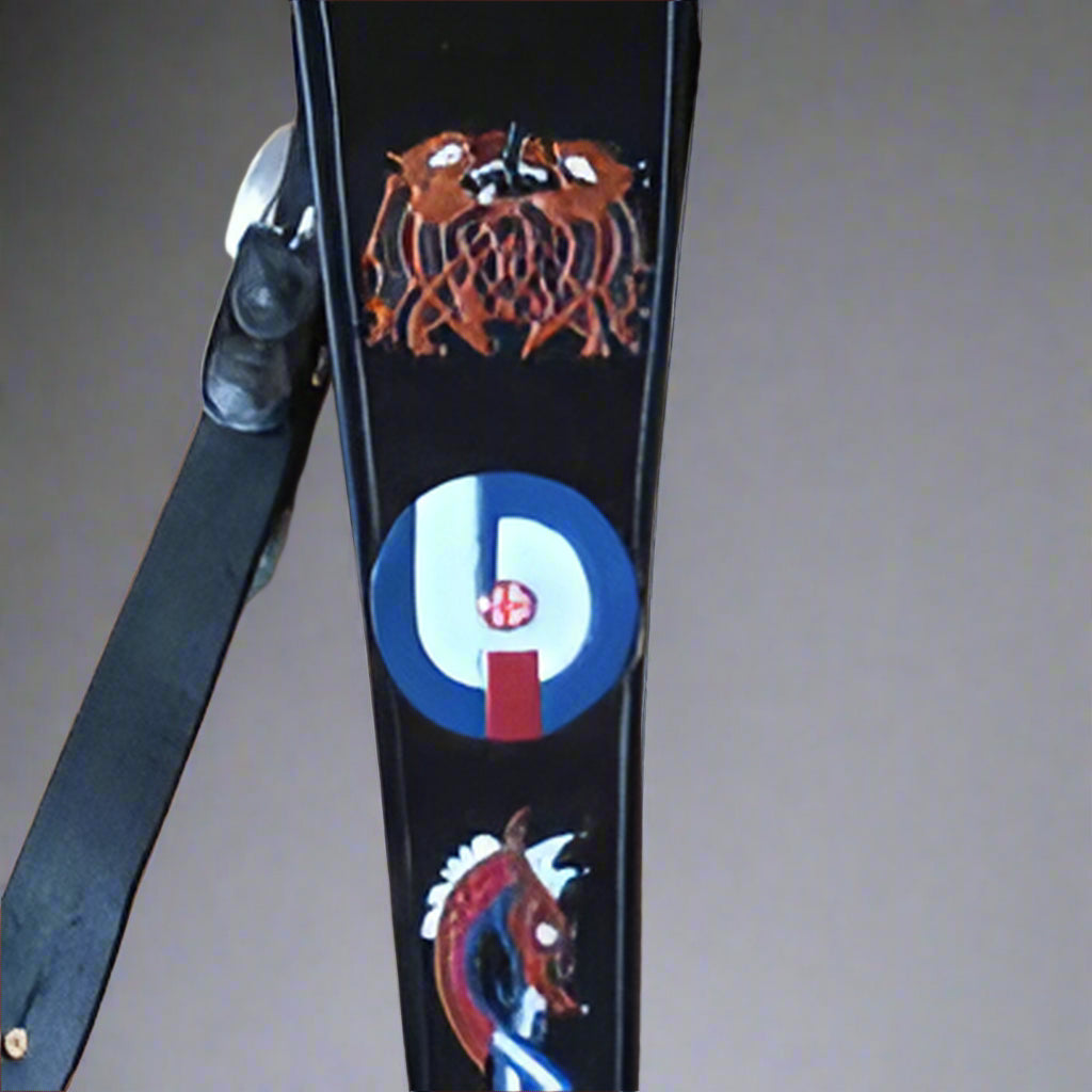 Handmade Padded Monogrammed Bass Guitar Strap