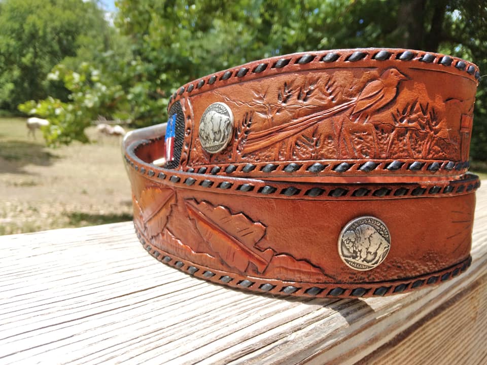 Custom Leather Belt