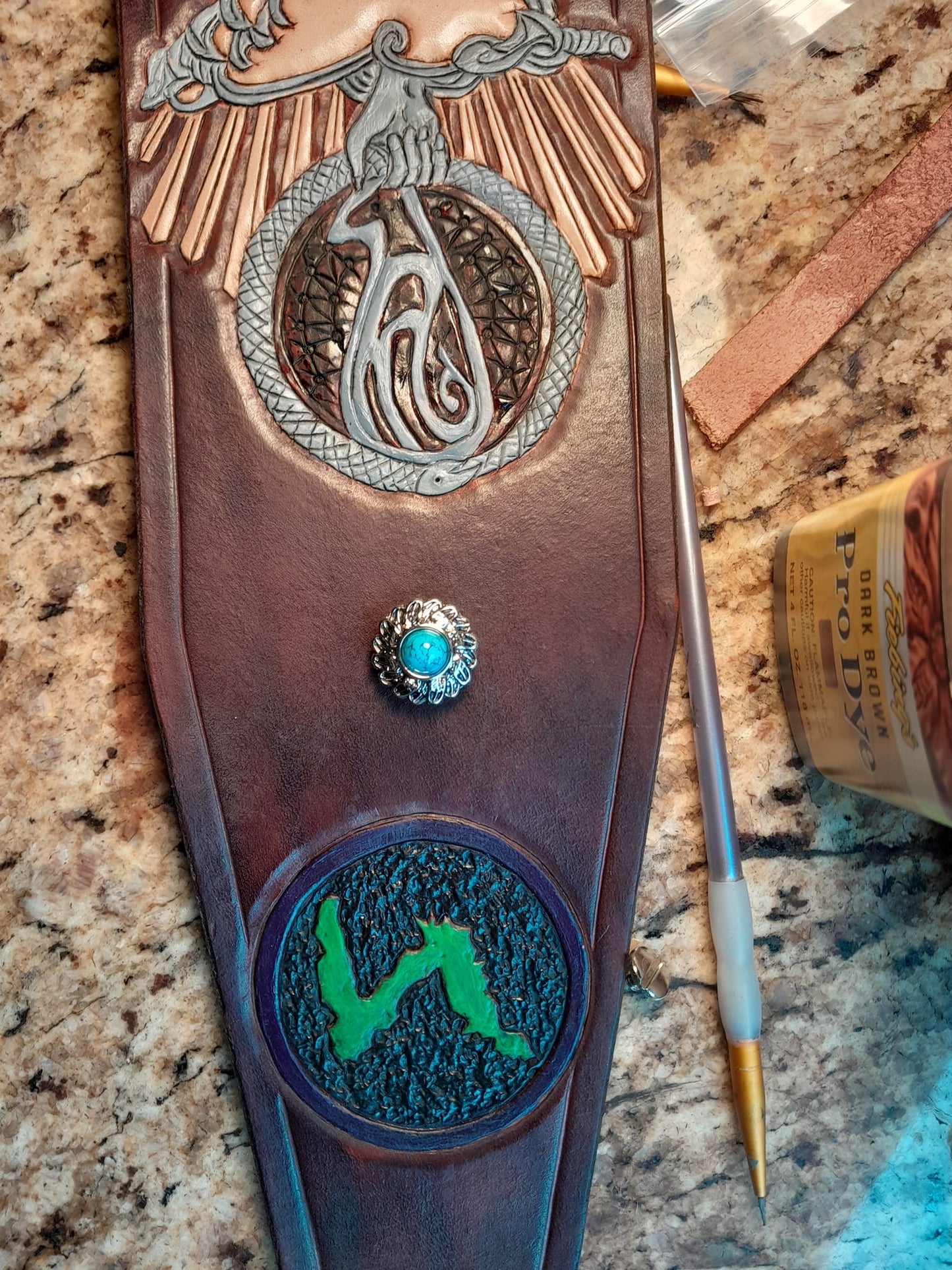 Padded guitar strap