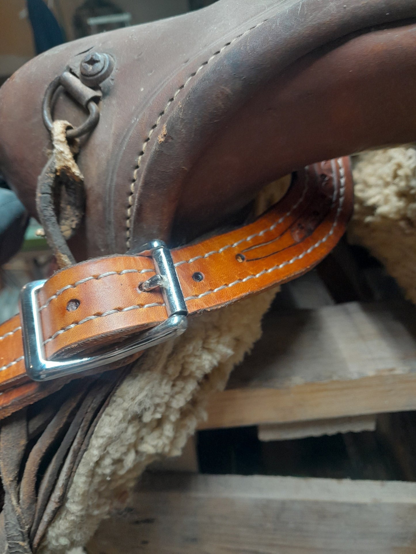 Saddle Holster For Right Hand with Custom Monogram