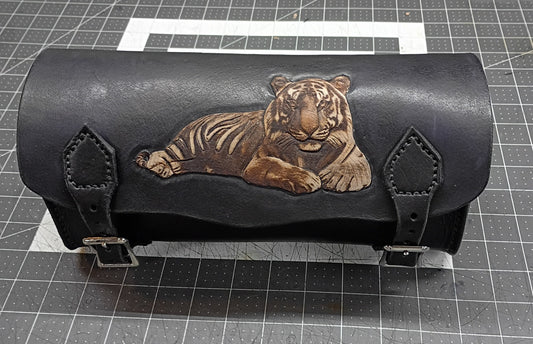 Motorcycle Fork, Frame, Handlebar Roll Bag