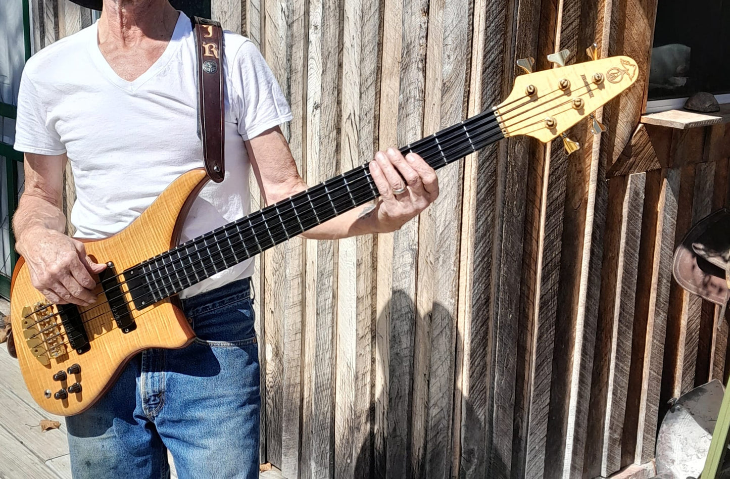 Padded guitar strap