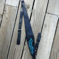 Handmade Padded Monogrammed Bass Guitar Strap