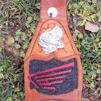 Handmade Leather Rifle and Shotgun sling, made from scratch, monogrammed and personalized.