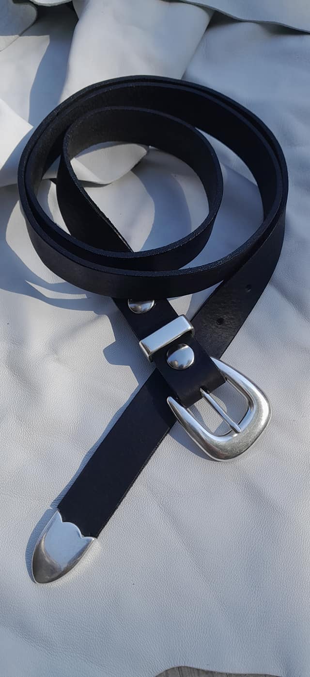 3 Handmade Leather Belts – Wanuskewin Gift Shop