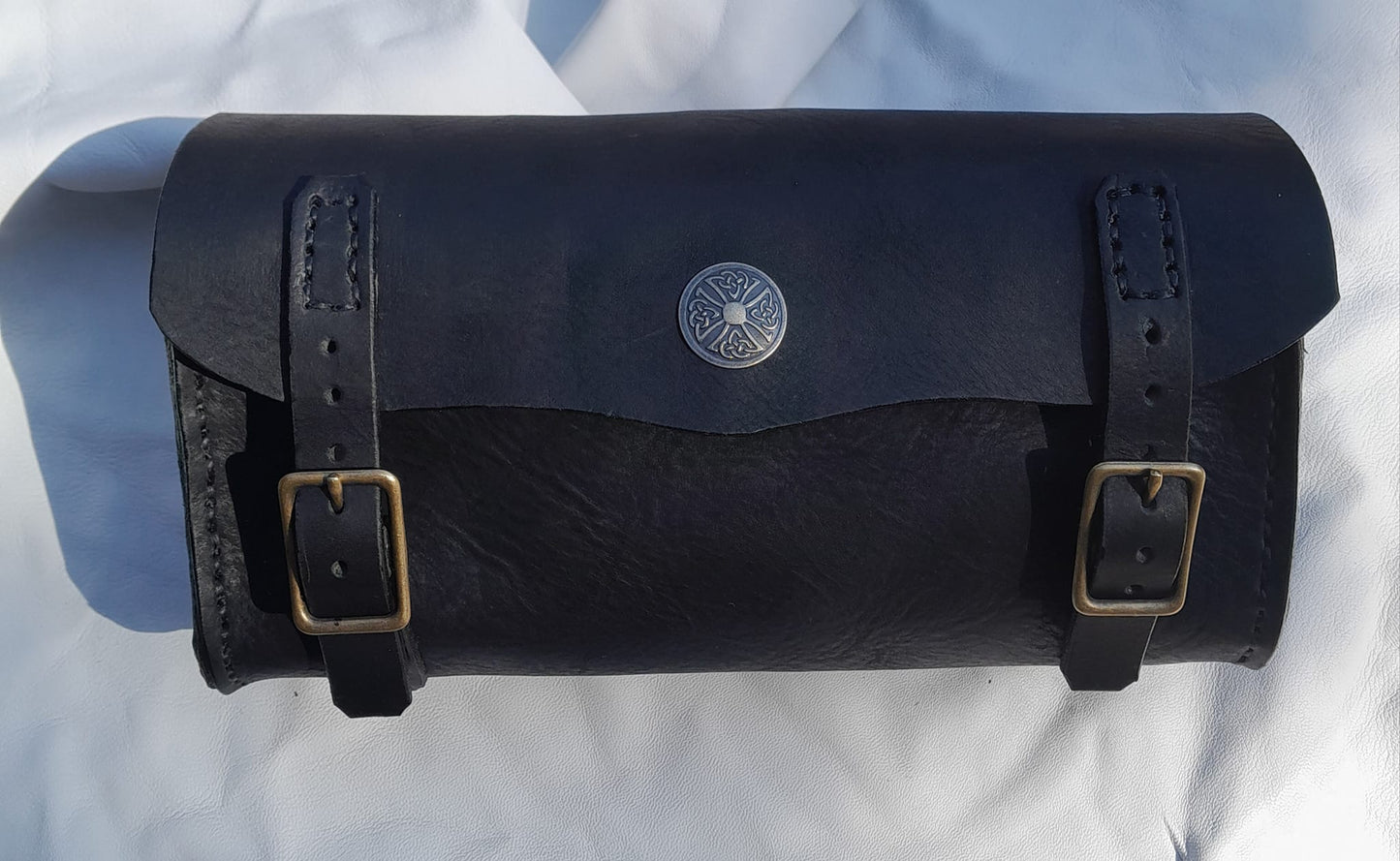 Motorcycle Fork, Frame, Handlebar Roll Bag
