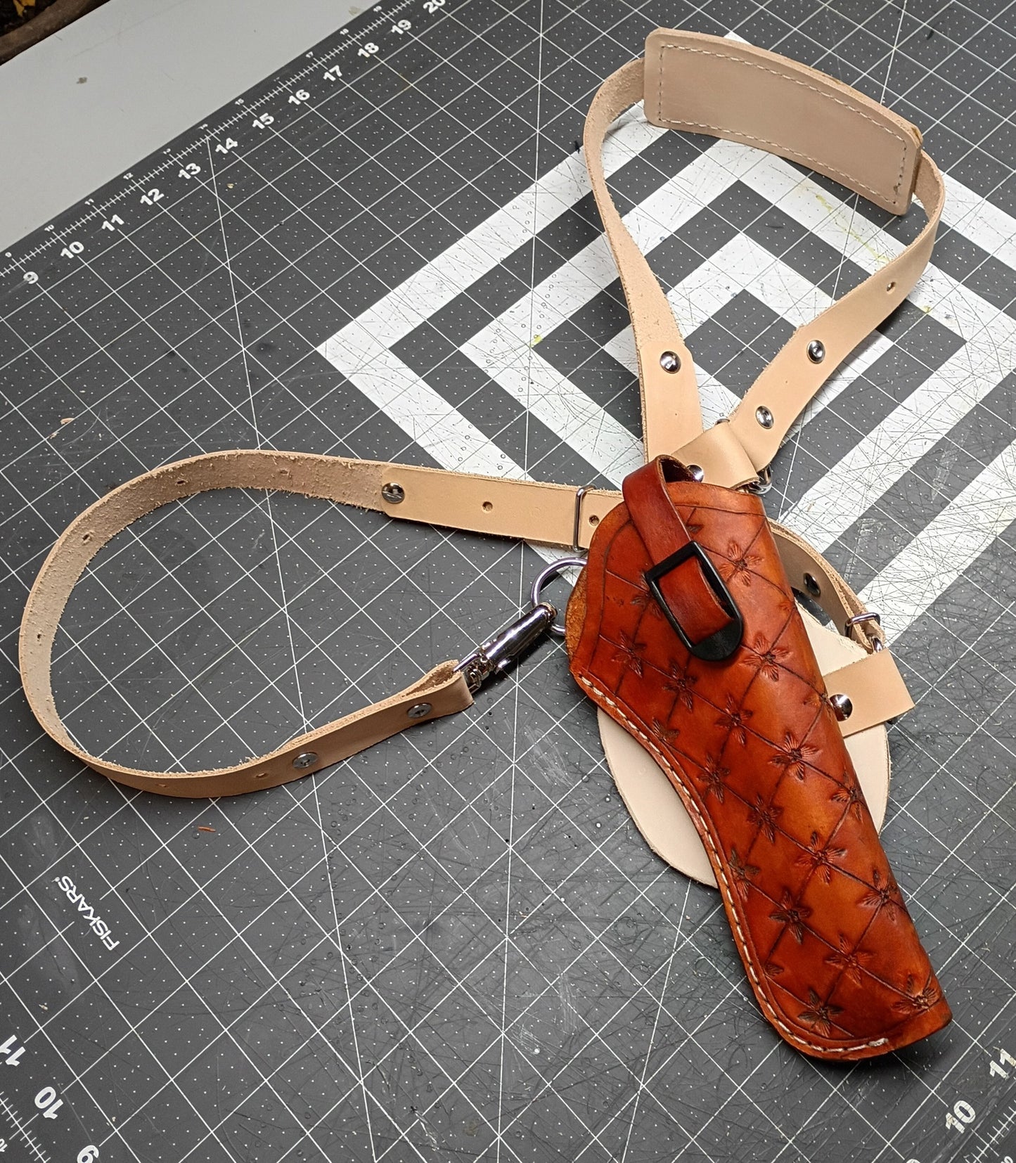 Shoulder Mount Harness with Interchangeable Holster