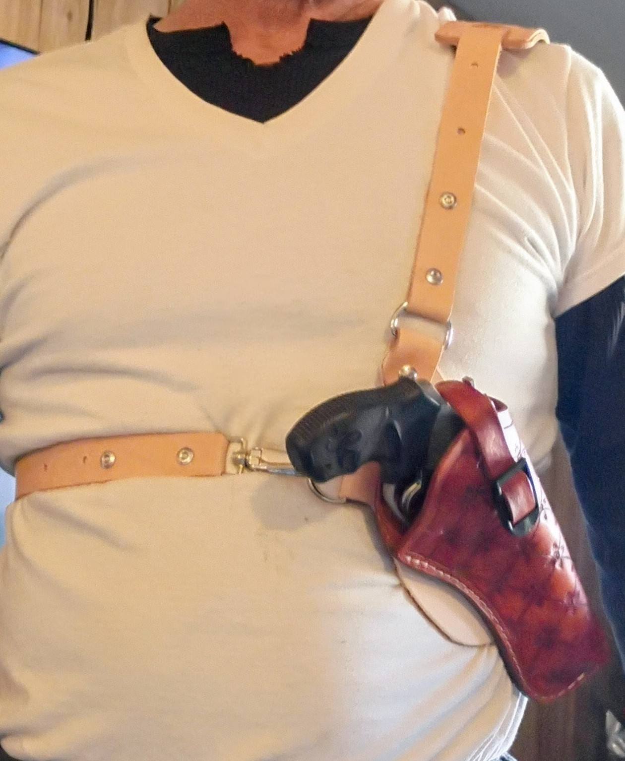 Shoulder Mount Harness with Interchangeable Holster