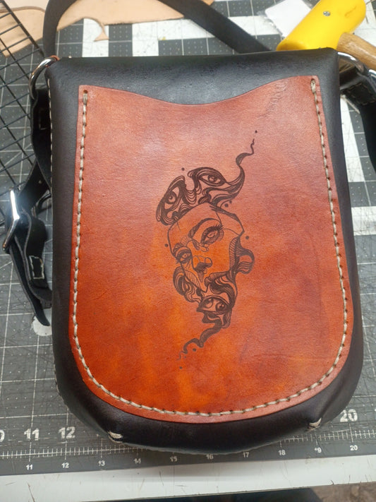 Hand sewn Bag, Thigh and Purse Styles