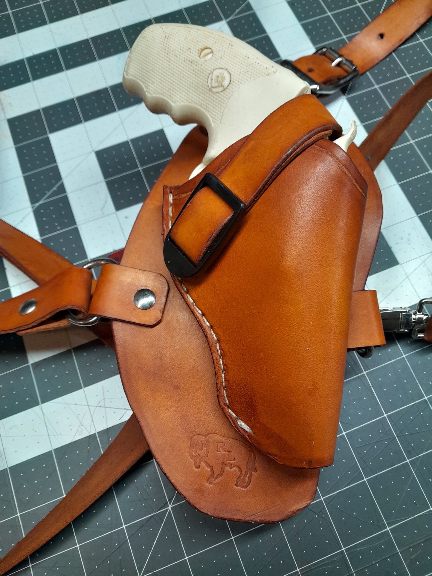 Chest Mount Harness with Interchangeable Holster