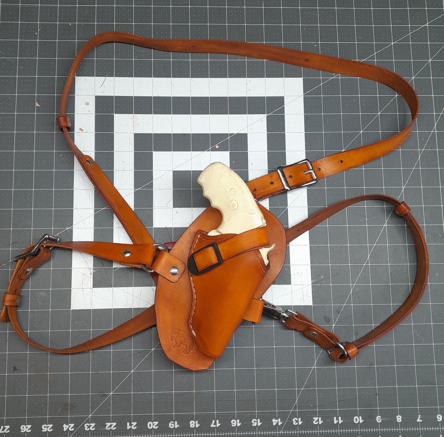 Chest Mount Harness with Interchangeable Holster