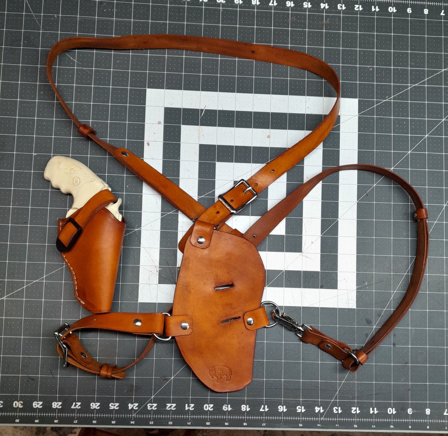 Chest Mount Harness with Interchangeable Holster