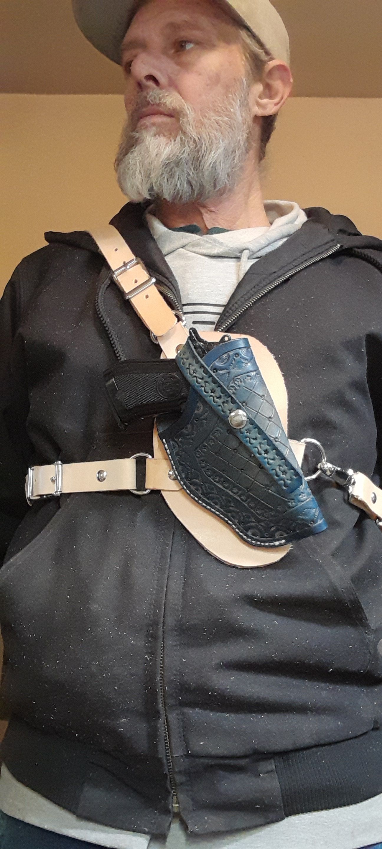 Shoulder Mount Harness with Interchangeable Holster