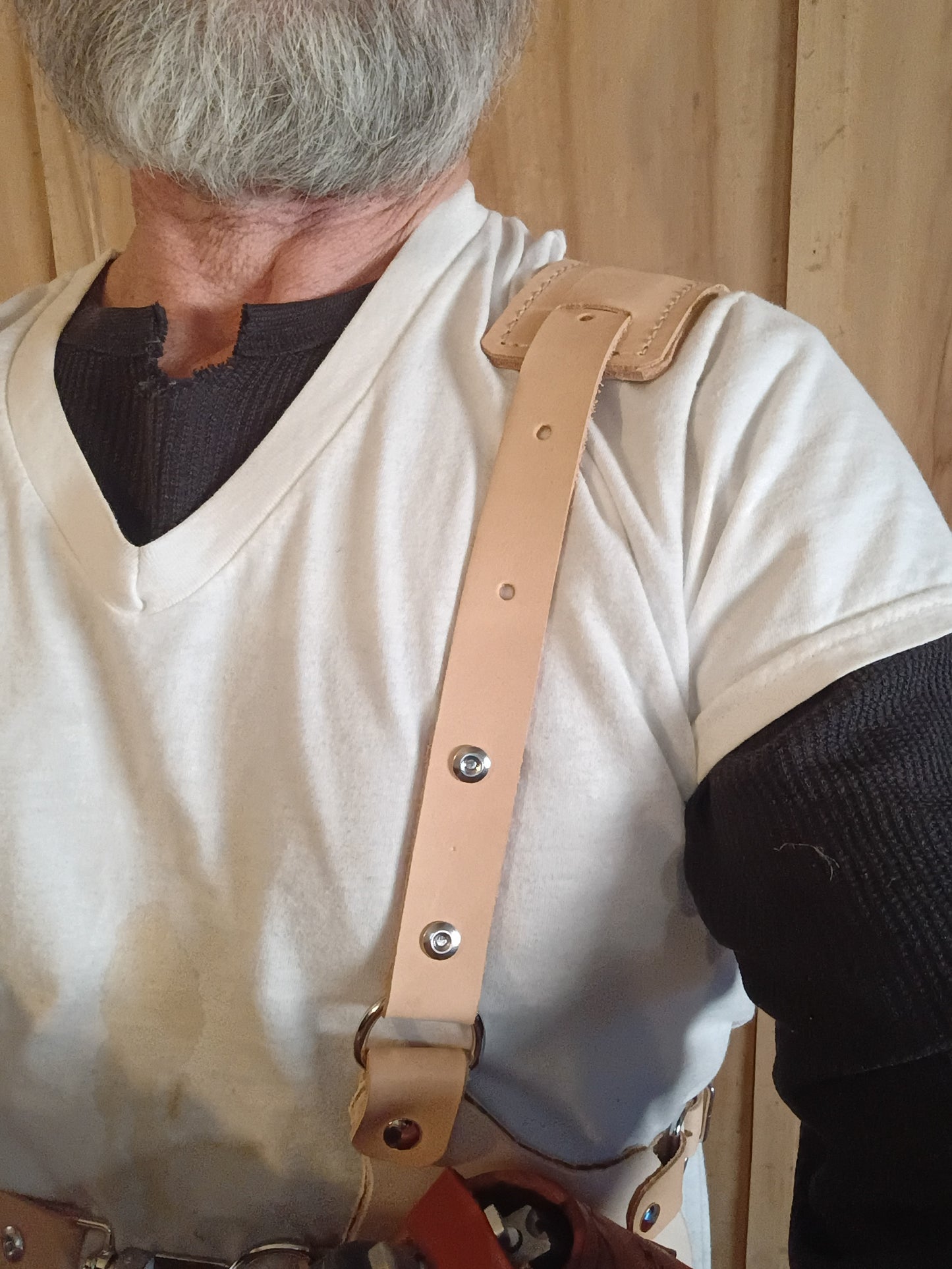 Shoulder Mount Harness with Interchangeable Holster