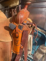 Saddle Holster For Right Hand with Custom Monogram