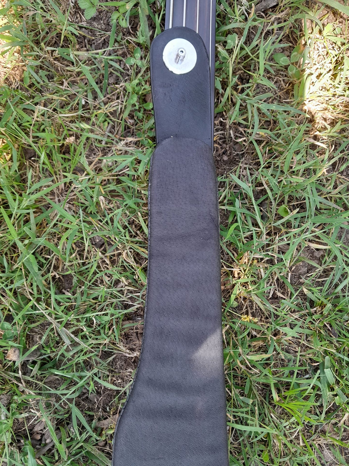 Handmade Padded Monogrammed Bass Guitar Strap