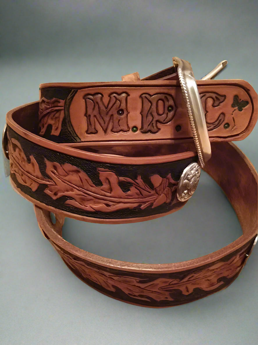Custom Made Belt Personalized and Monogrammed